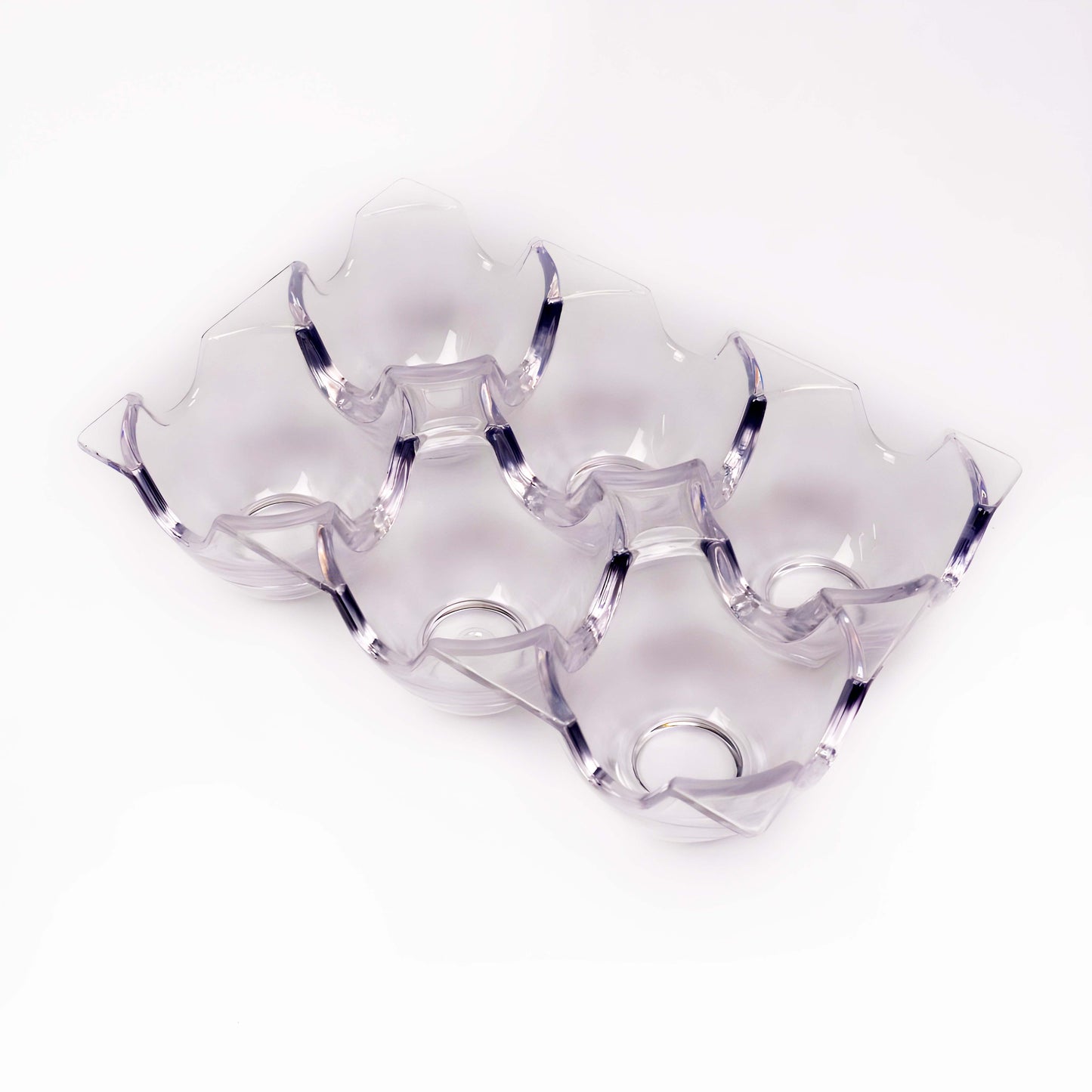 Egg Container for Refrigerator Egg ACRYLIC Egg Tray for Storage PACK OF ONE