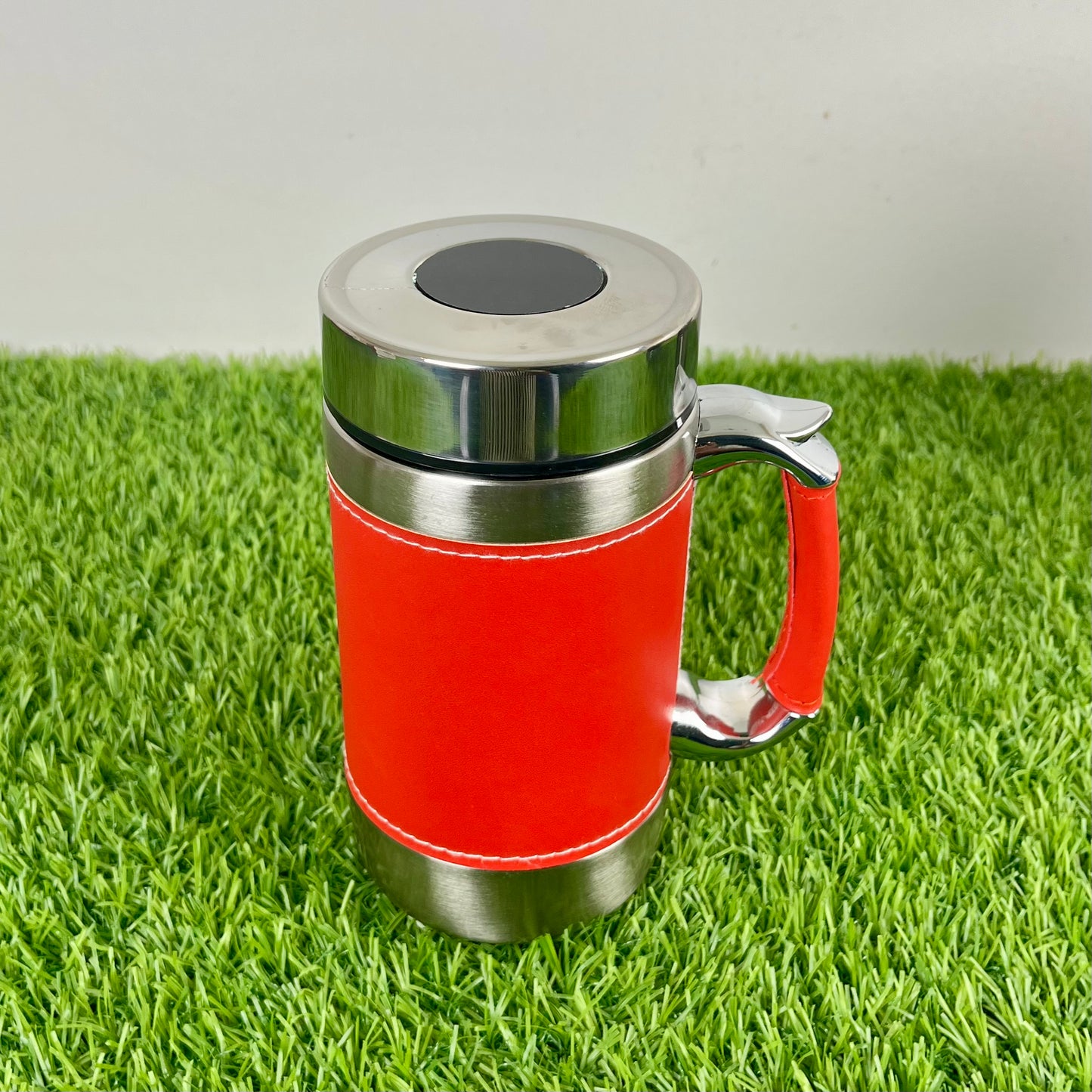 Boya Vacuum cup Gift Items Leather Stainless Steel Coffee Mug with Leather