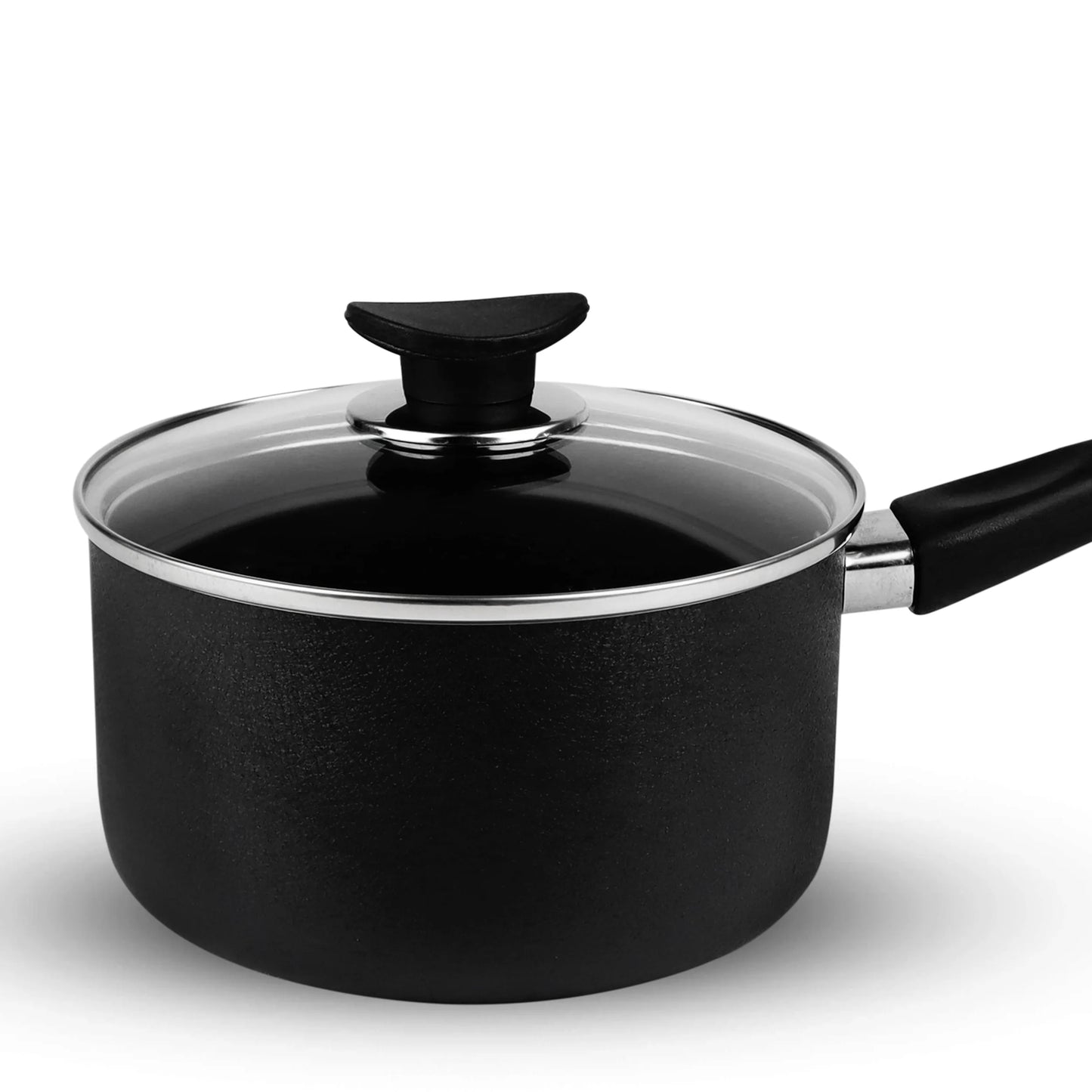 Chef Non-Stick Saucepan With Glass Lid