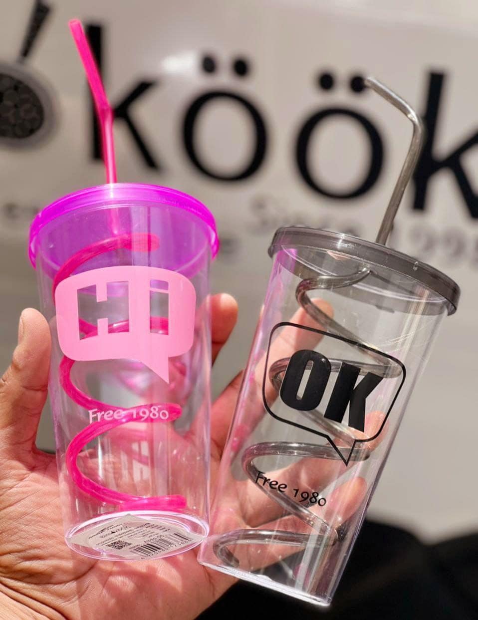 juice cup plastic personality reusable travel straw water cups