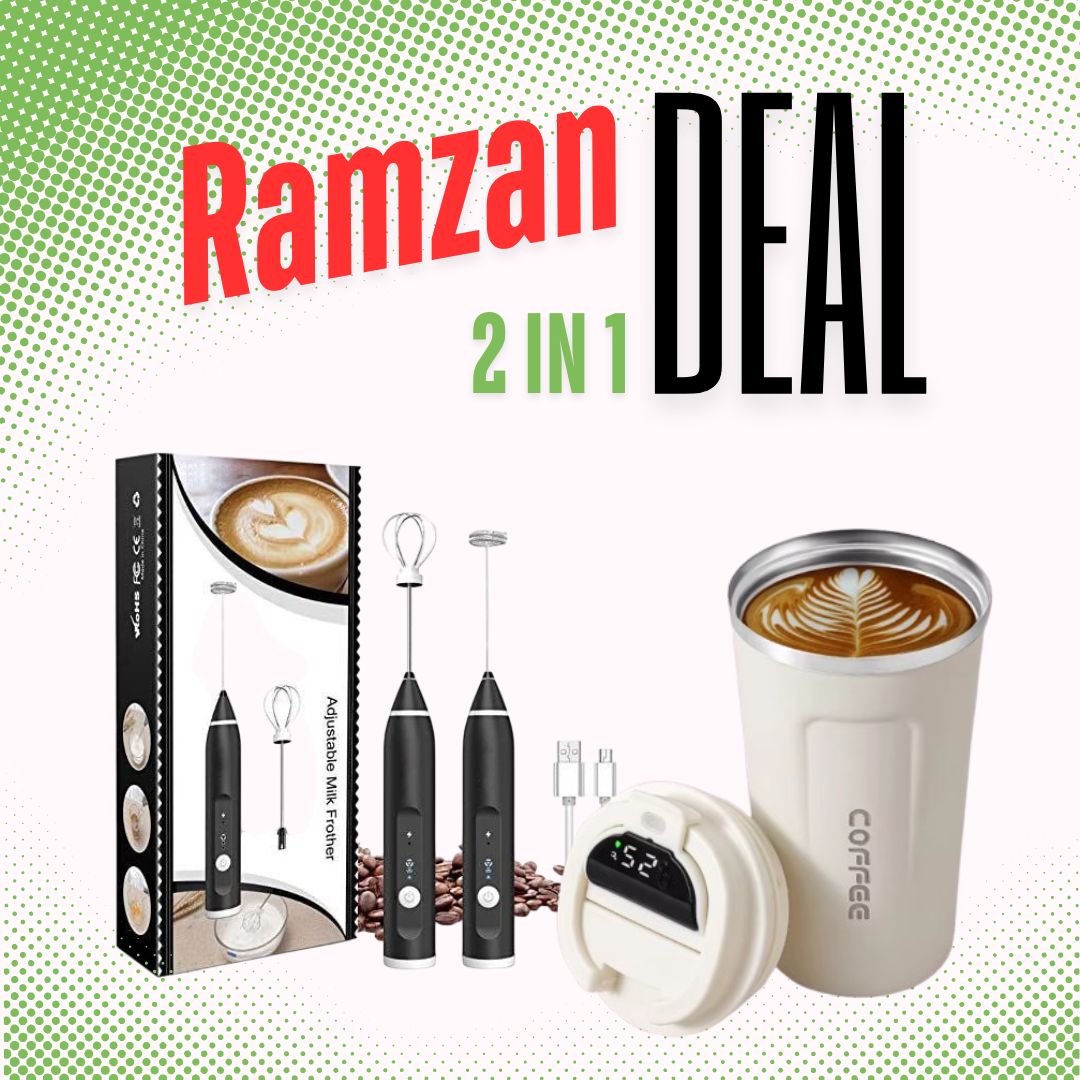 2in1 Bundle Offer Coffee Beater + Coffee Mug