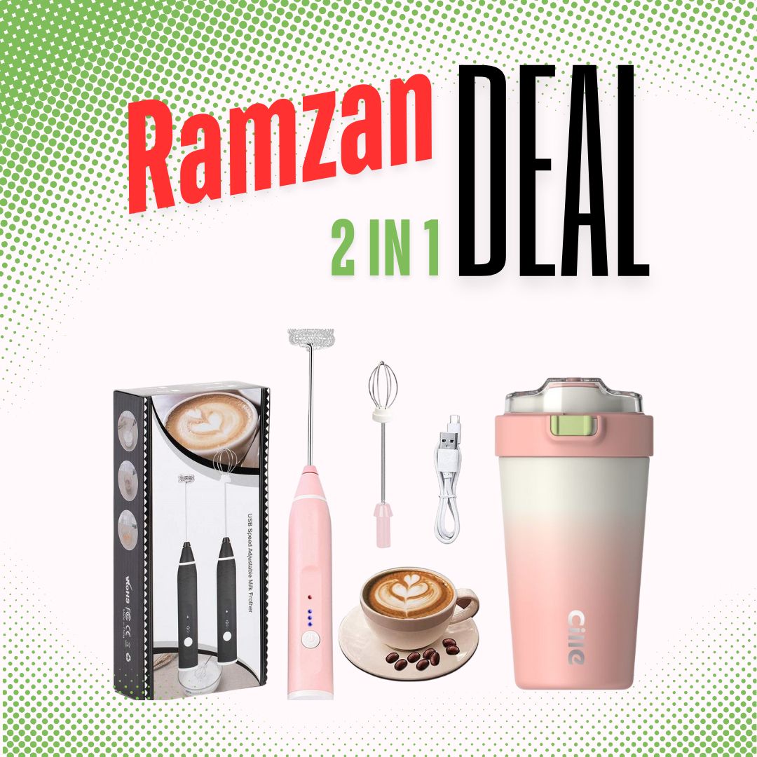 2in1 Bundle Offer Coffee Beater + Coffee Mug