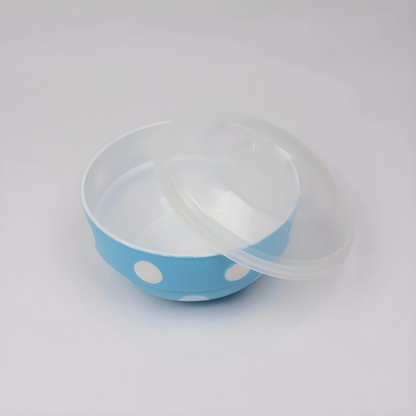 Lavenna Polka Dots Set of 3 Bowls with Lid