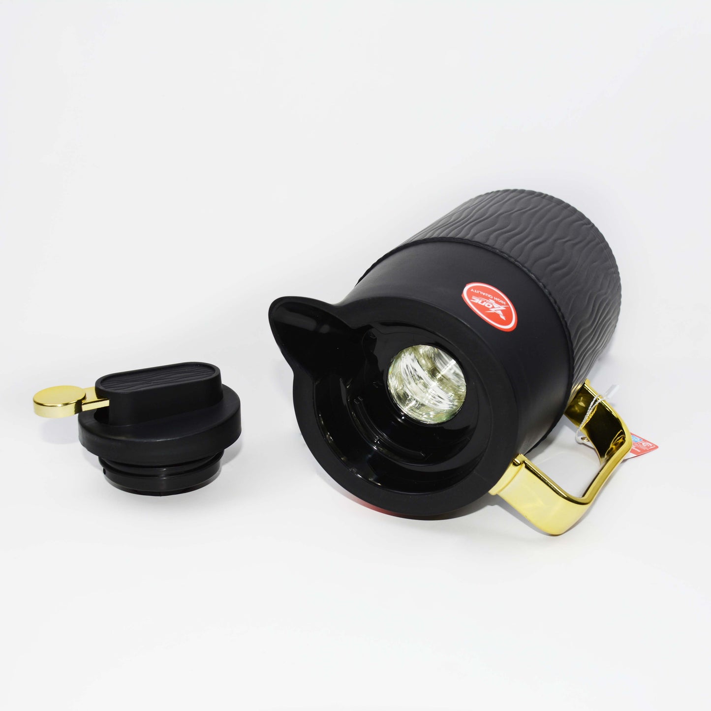 High quality OEM Pink Glass Arabic Coffee Pot 1.0L Thermal Jug /Thermos