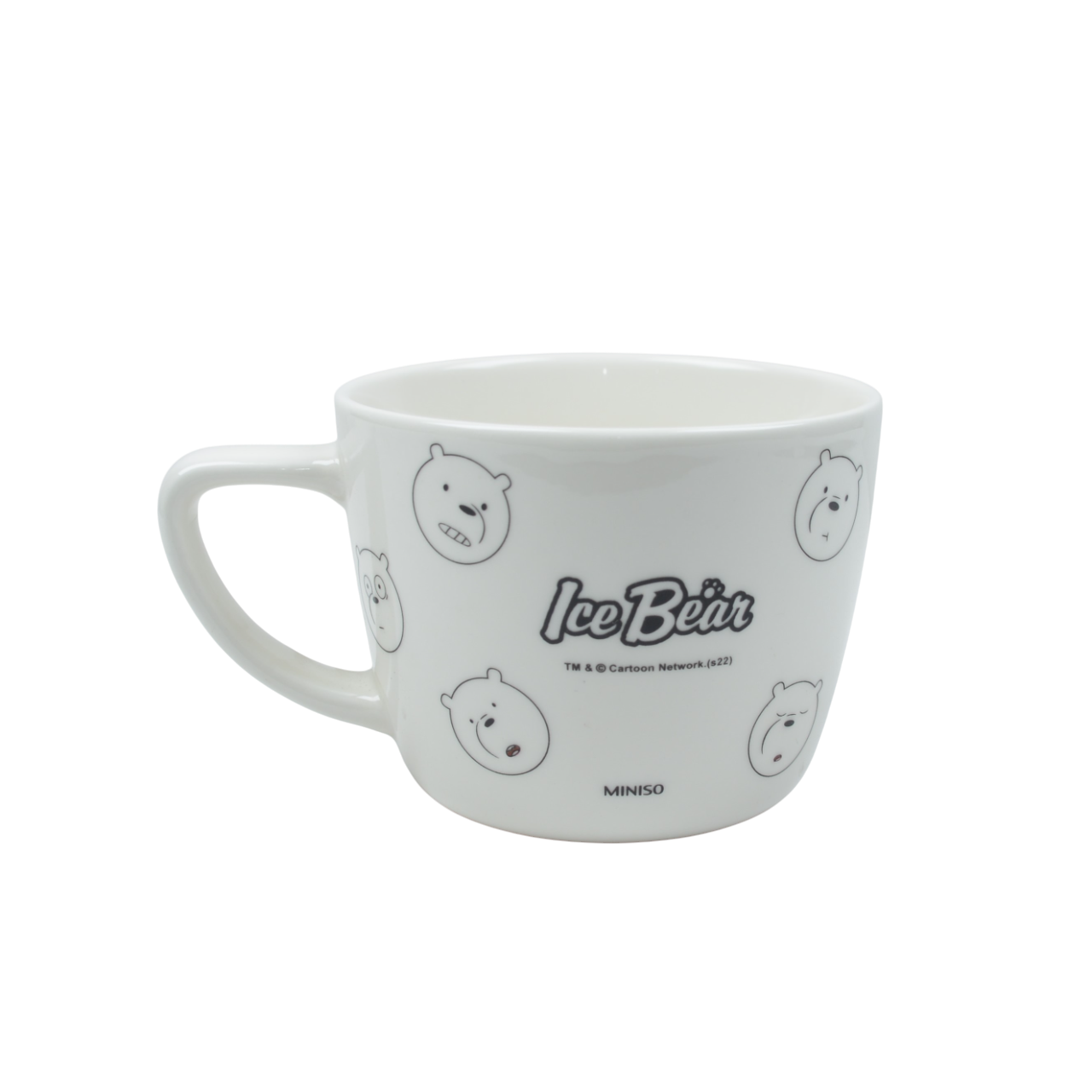 We Bare Bears Collection 5.0 Ceramic Cup with Lid (350mL)(Ice Bear)