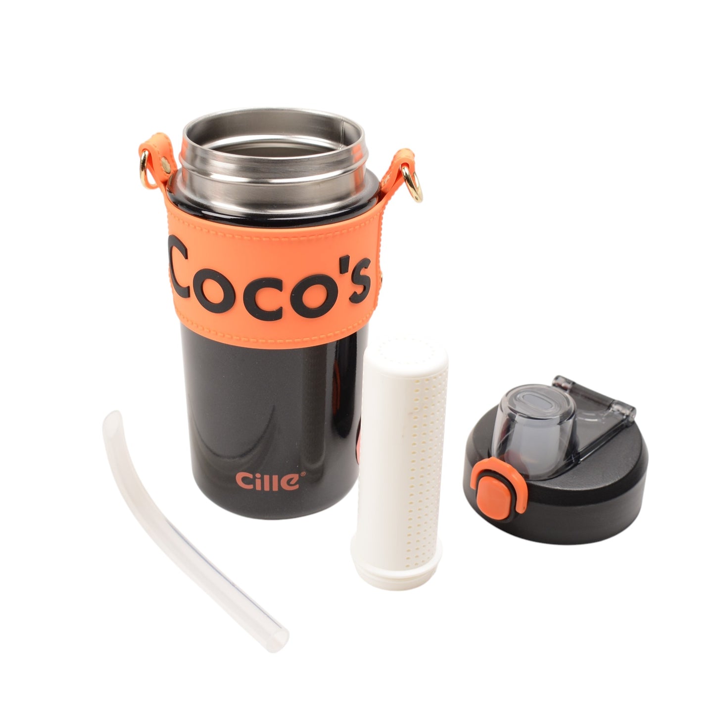 Vacuum cup straw cup outdoor Latest Top Selling Recommendations With Long Strap / Capacity 630ML