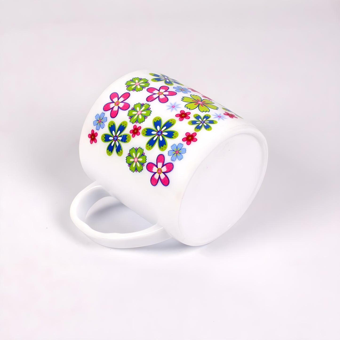 Majestic Large Tea Mugs - Stylish Majestic Plastic Tea Mugs Pack of 6 Big Size Tea Cups for Coffee, Tea, and Juice - Perfect Gift Mug Set