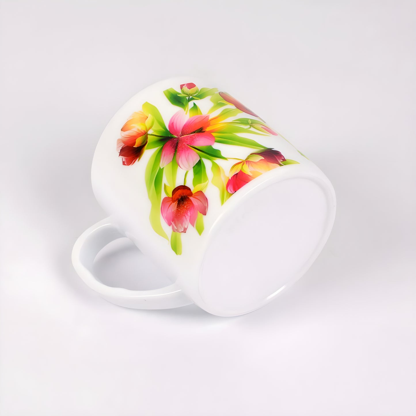 Majestic Large Tea Mugs - Stylish Majestic Plastic Tea Mugs Pack of 6 Big Size Tea Cups for Coffee, Tea, and Juice - Perfect Gift Mug Set