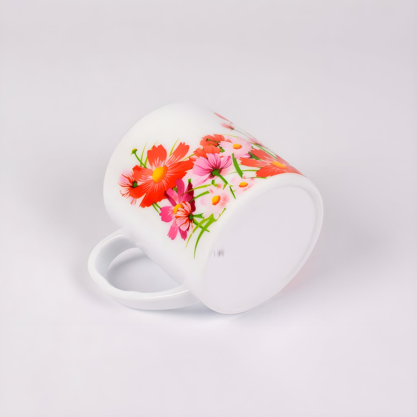 Majestic Large Tea Mugs - Stylish Majestic Plastic Tea Mugs Pack of 6 Big Size Tea Cups for Coffee, Tea, and Juice - Perfect Gift Mug Set