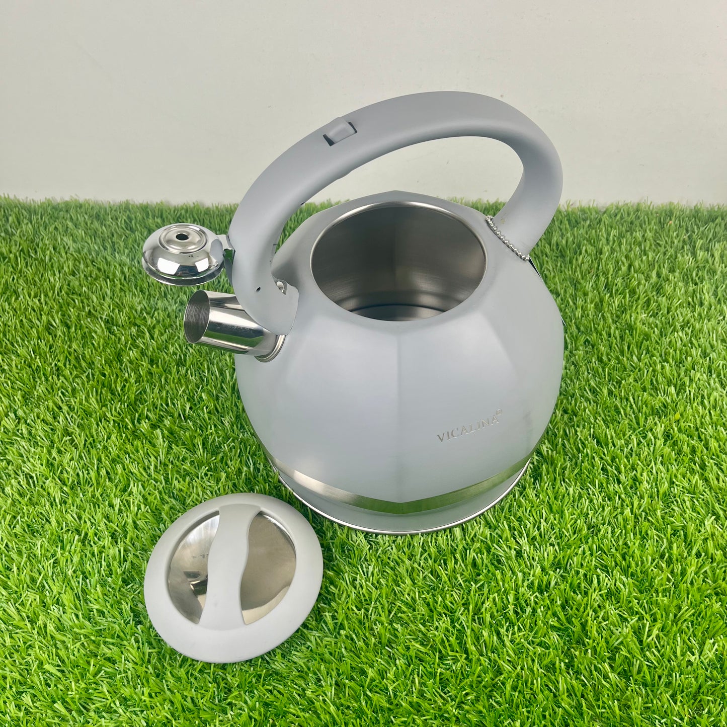 3.5L Stainless Steel Kettle with Unique Matt Gray Design