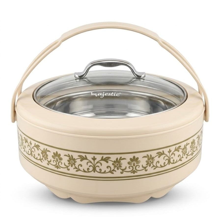 Majestic Havale 4L Large Hotpot – Premium Insulated Food Warmer |Keeps Food Hot & Fresh