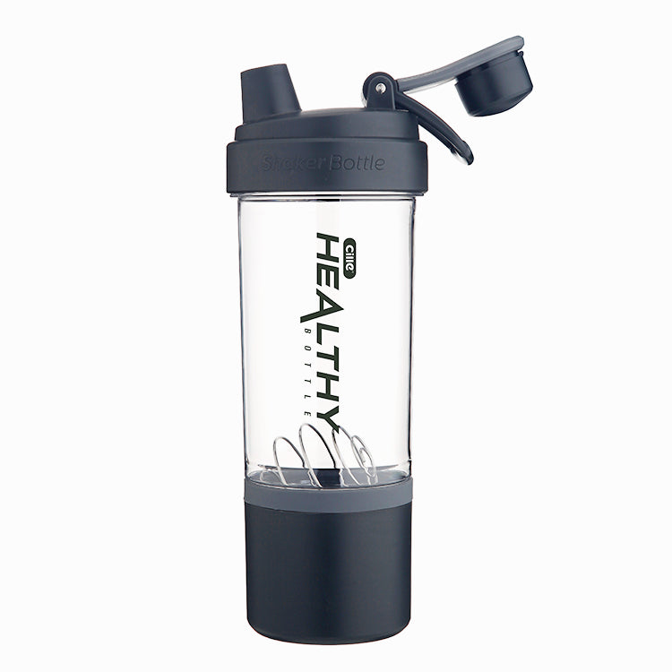 880ml Sports gym shaker bottle plastic powder protein shaker bottles with Mixer