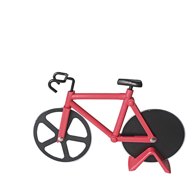 Stainless Steel Bicycle Shape Kitchen Tools Pizza Cutter