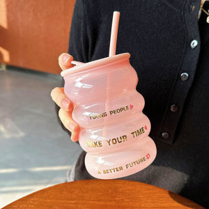 Glass Tumbler & Bottle