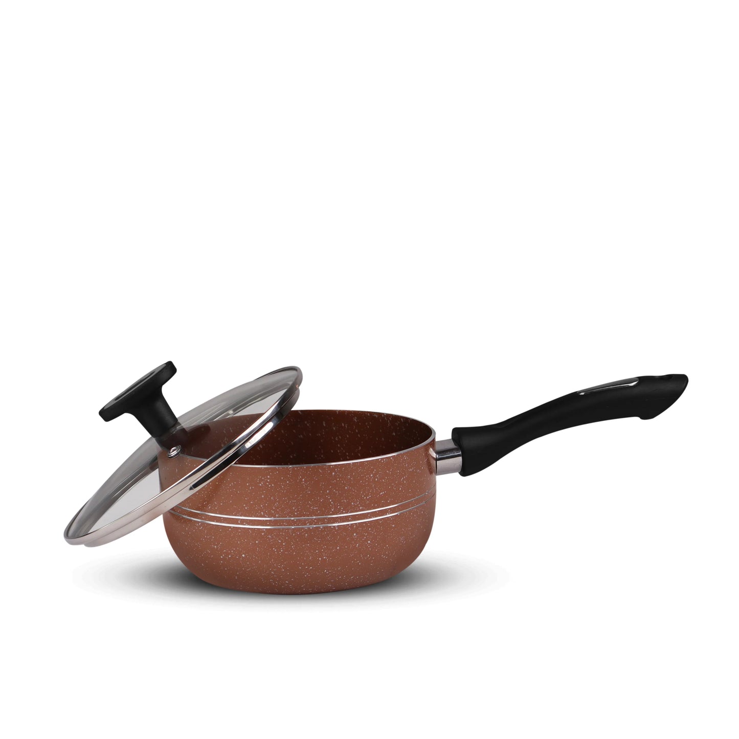 Chef Best Aluminum Non Stick Kitchen Set 15 Pcs New Arrival Cookware Set - Copper Rebirth