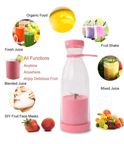 Julce fresh fruit high speed quality multifanctional retro white electric citrus potable blender mini juicer