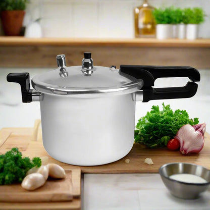 CHEF Best Aluminum Pressure Cooker - 1305 - 5 Liter Long Handle