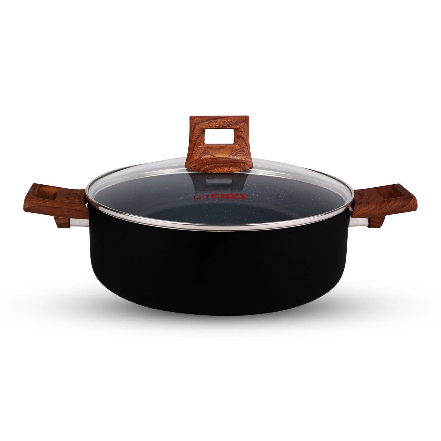 Chef Best Aluminum Non Stick Kitchen Set 29 Pcs New Arrival Cookware Set - Granito Series