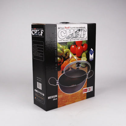 -31% Chef Non-Stick Karahi/ Wok - 32 cm