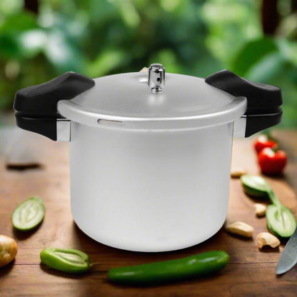 CHEF Best Quality Aluminum Pressure Cooker 1205 Short Handle - 11 Liter