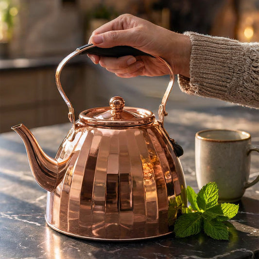 Kettles,D Tea Kettle with Removable Infuser, Coffee Tea Potiversal Base for Induction