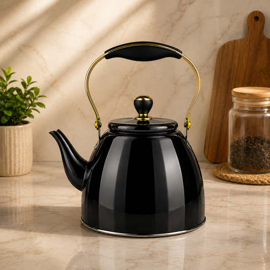 Kettles,D Tea Kettle with Removable Infuser, Coffee Tea Potiversal Base for Induction