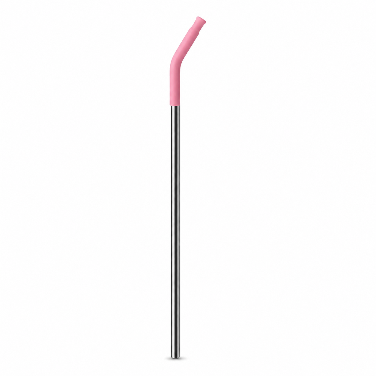 Premium Reusable Stainless Steel Straw Set with Silicone Tips