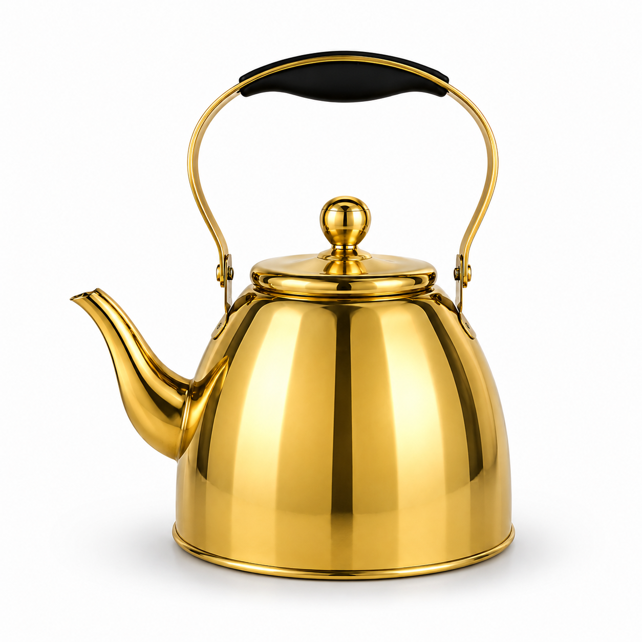 Kettles,D Tea Kettle with Removable Infuser, Coffee Tea Potiversal Base for Induction