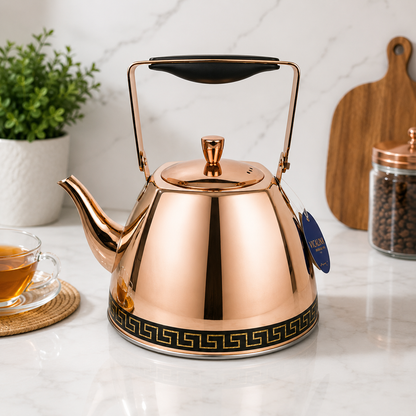 Kettles,D Tea Kettle with Removable Infuser, Coffee Tea Potiversal Base for Induction