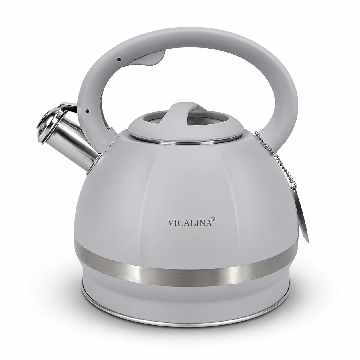 3.5L Stainless Steel Kettle with Unique Matt Gray Design