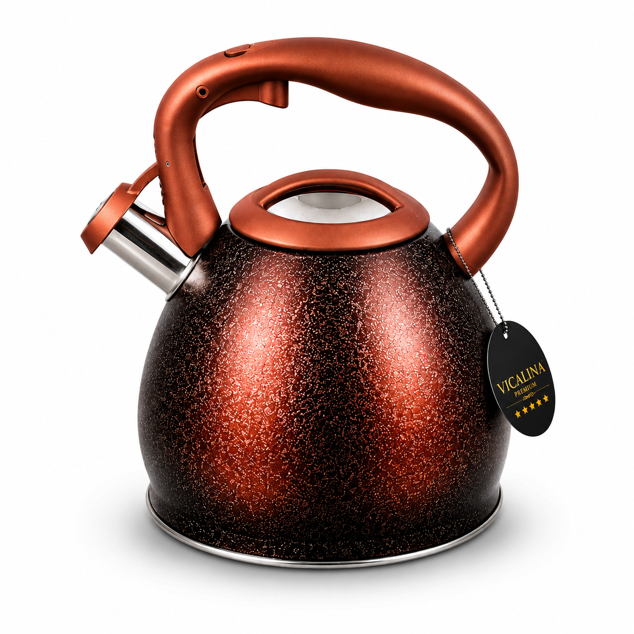 3.5 litres Hausroland Customized Kitchen Whistling Stove Top Metal Stainless Steel Gas Water Kettle Teapots