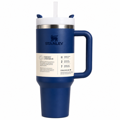Stanley Quencher H2.0 40oz Blue Tumbler