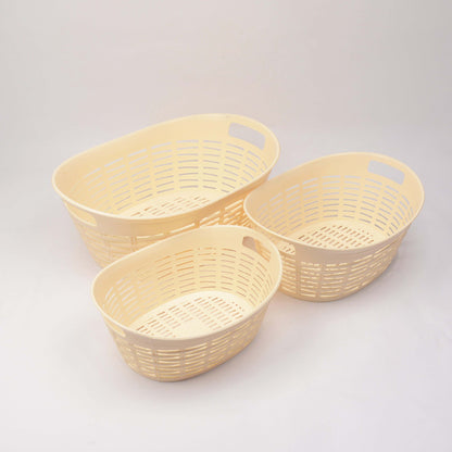 3pc Basket Set - Premium Quality Fruit Baskets"