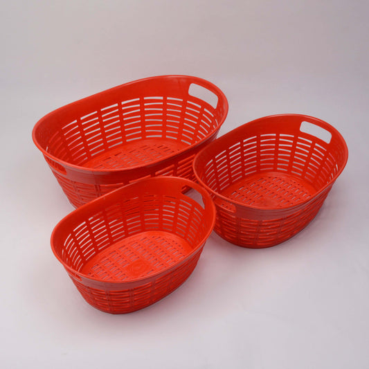 3pc Basket Set - Premium Quality Fruit Baskets"