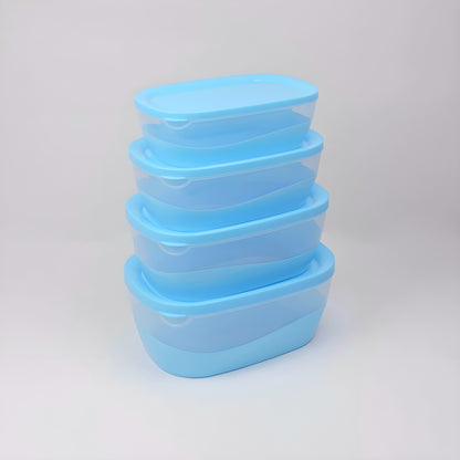 Elite Royal Food Container/ 4 Pc Bowl Set/ High quality Durable Plastic