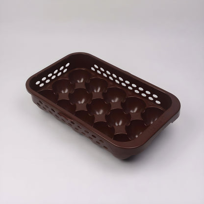 Egg Container for Refrigerator  Egg Holder with Lid and lock| Egg Tray for Storage PACK OF ONE