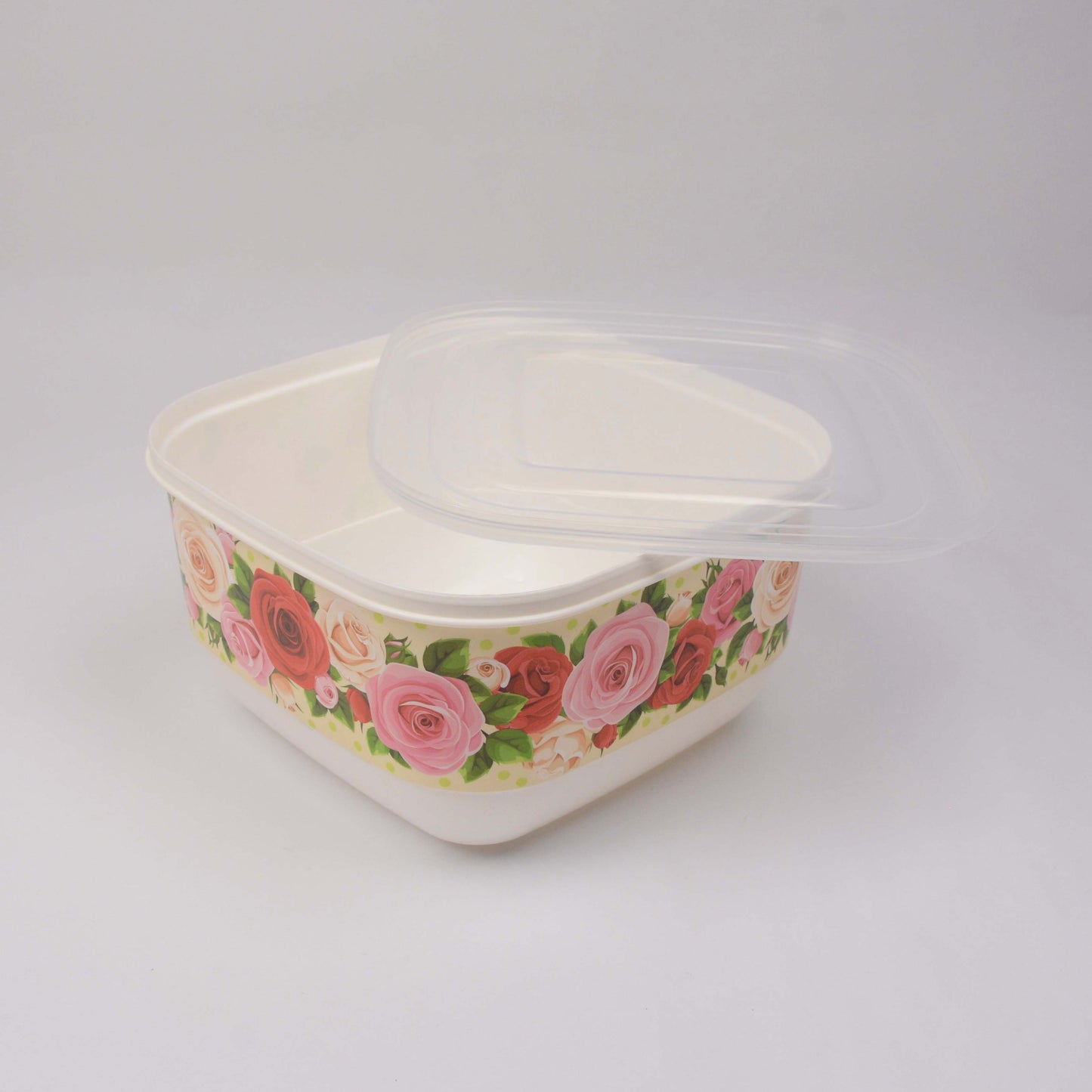 Pack of 3 Multi-Purpose Flower Design Storage Box