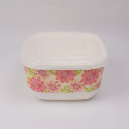 Pack of 3 Multi-Purpose Flower Design Storage Box