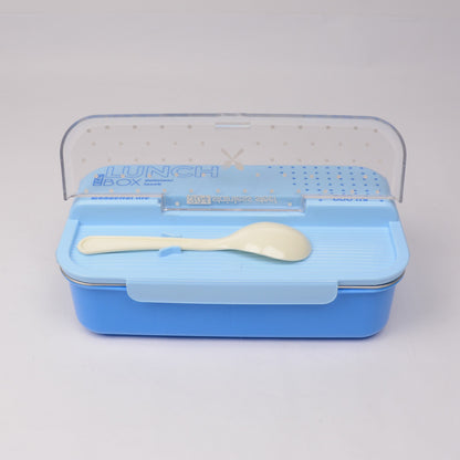 ECO Lunch Box - 600ml with plastic spoon [1Pc]