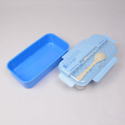 ECO Lunch Box - 600ml with plastic spoon [1Pc]