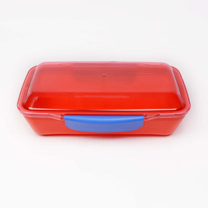 2 Partician Lunch Box - Red