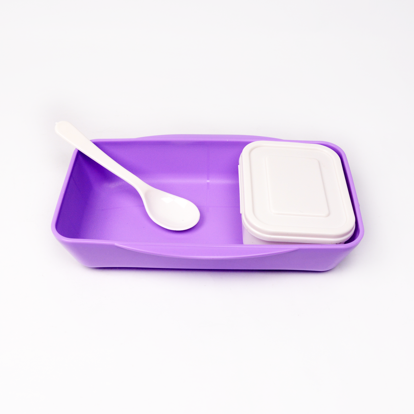 2 Partician Lunch Box - Purple