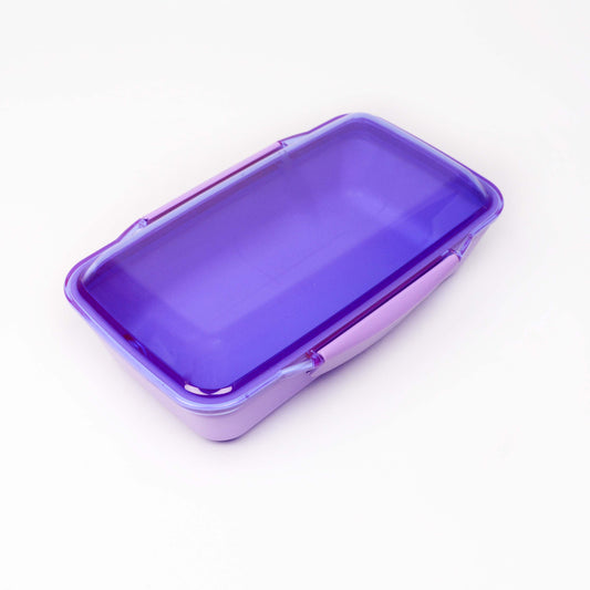 2 Partician Lunch Box - Purple