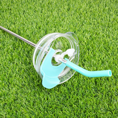 MINISO 1.2L Sanrio Thermos Bottle Cold Ice Cute Hello Kitty Kuromi Cinnamoroll Melody Kids Stainless Steel Water Bottle Straw