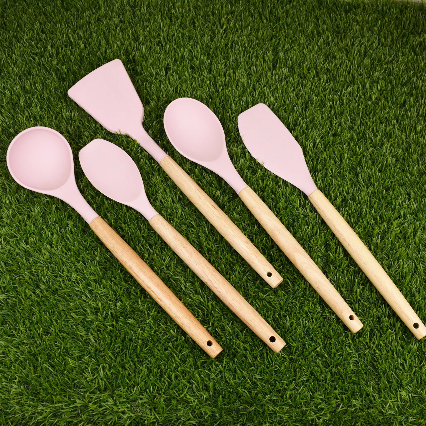 19 Pieces New Design Silicone Kitchen Tools Kitchen Utensil Accessories Kitchenware Cooking Tool Sets with Kitchen Knife