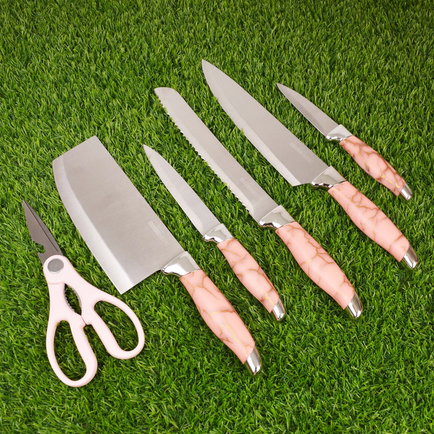 Dieo Kitchen Knife Family set 7pcs