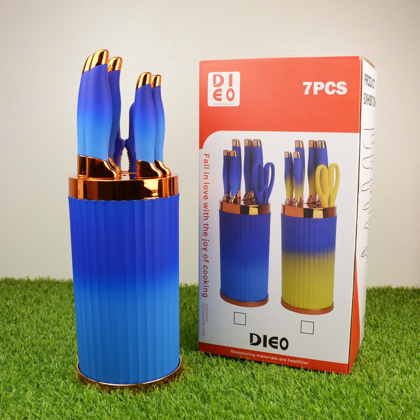 Dieo Kitchen Knife Family set 7pcs