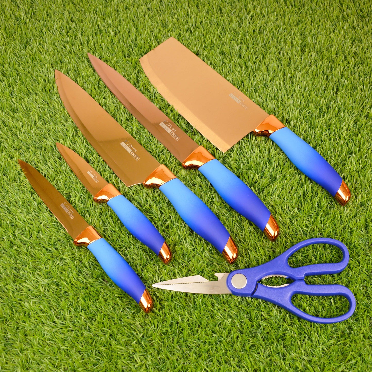 Dieo Kitchen Knife Family set 7pcs