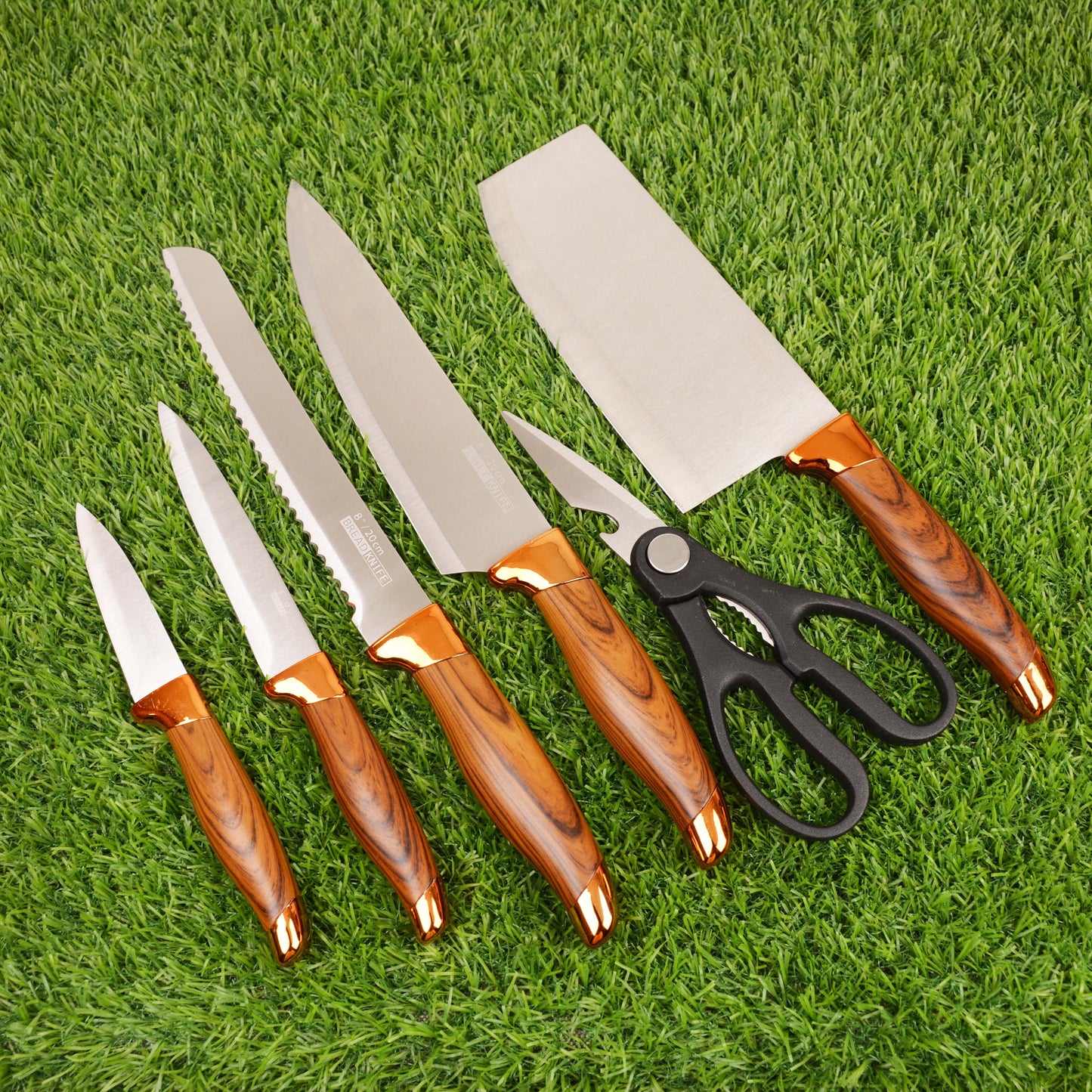 Dieo Kitchen Knife Family set 7pcs
