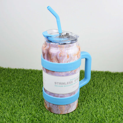 Double wall stainless steel bottle Vacuum insulated with stainless steel liner 50 oz 1.4L